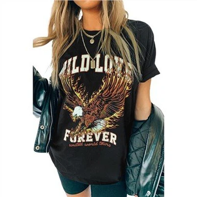 Camiseta estampada Wild Love Forever